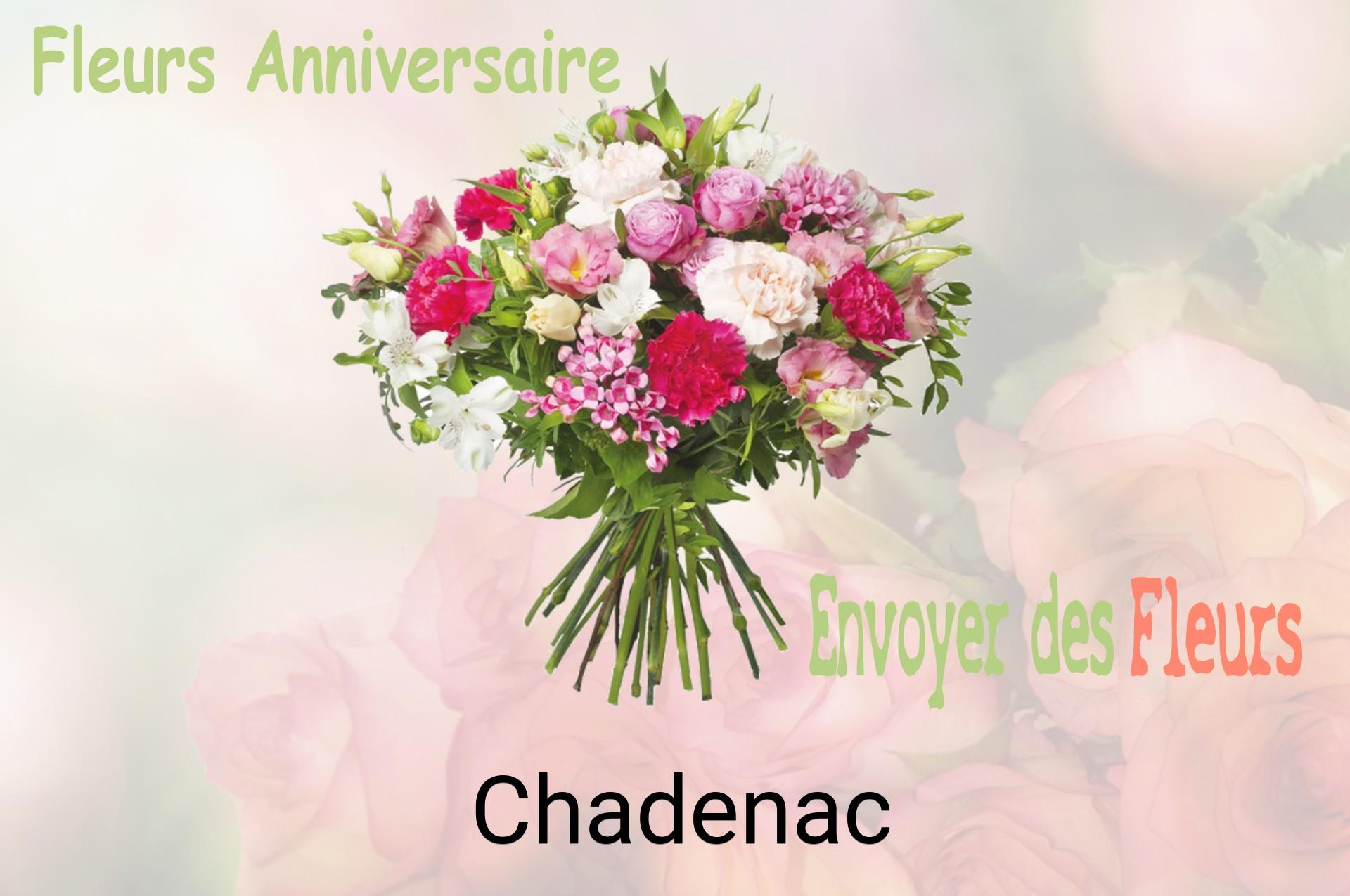Bouquet de fleurs d’anniversaire livré à Chadenac