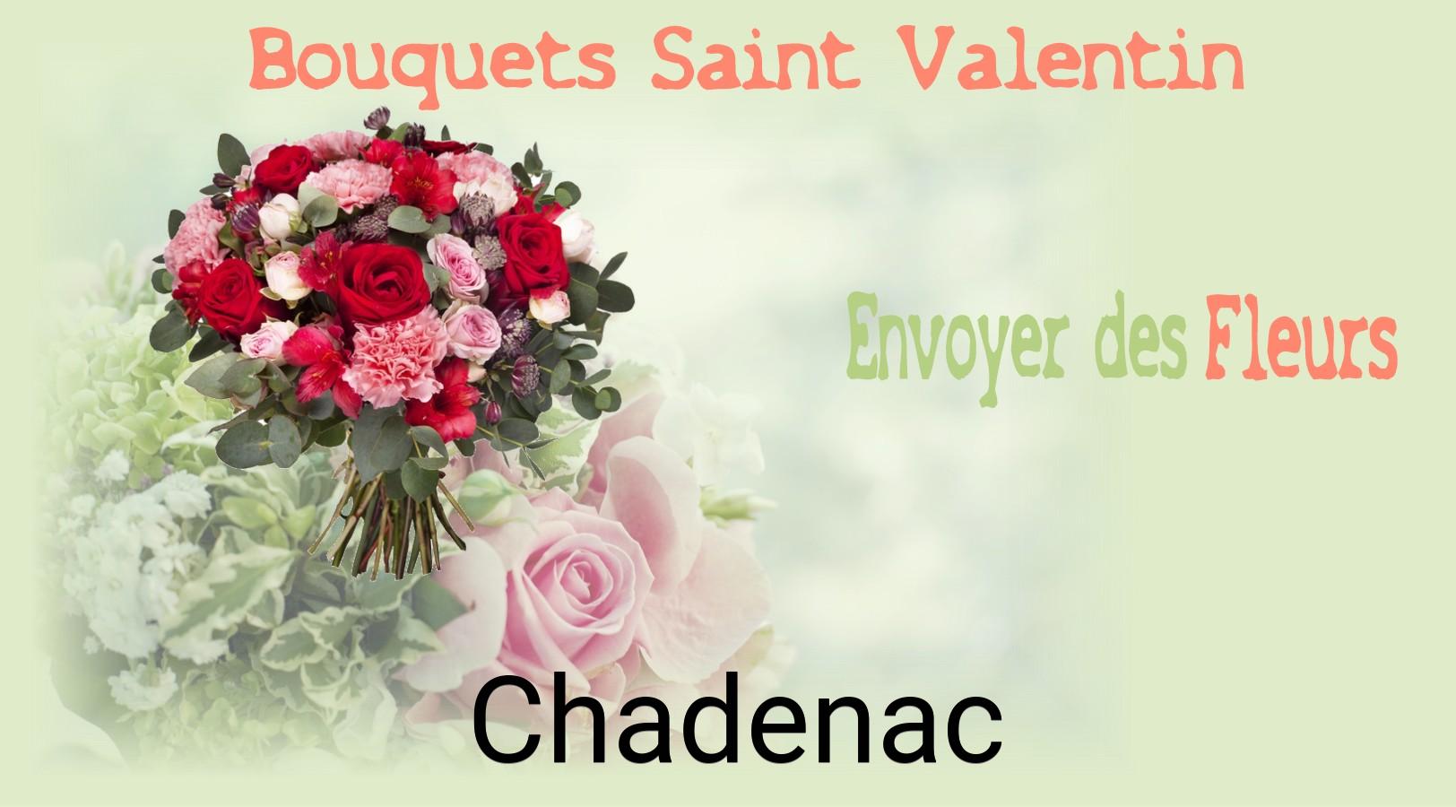 Roses de Saint-Valentin livrées à Chadenac